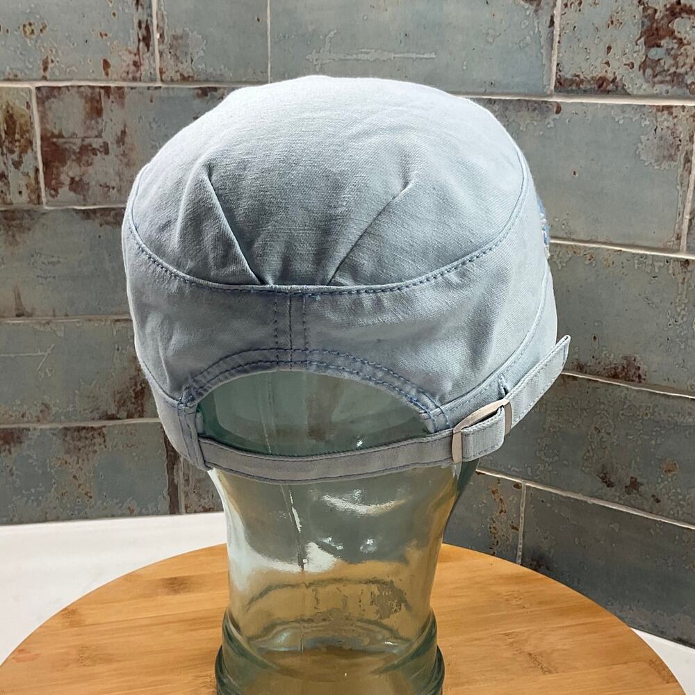 MLB Chicago Cubs Womens 47 Newsboy Light Blue Adjustable Cap - Picture 5 of 13